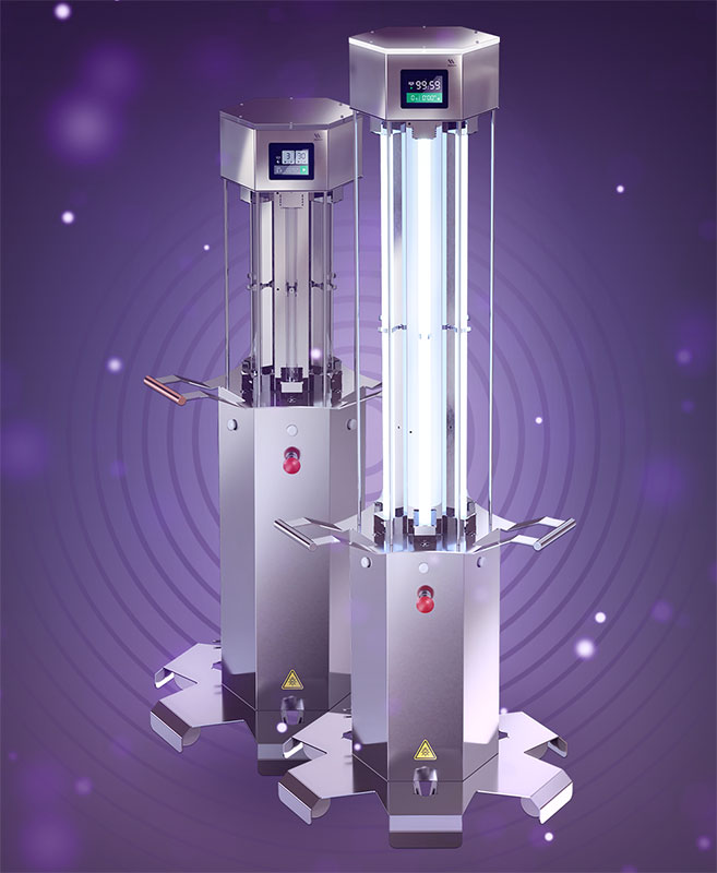 Maran UV-C Coronavirus Disinfection Tower